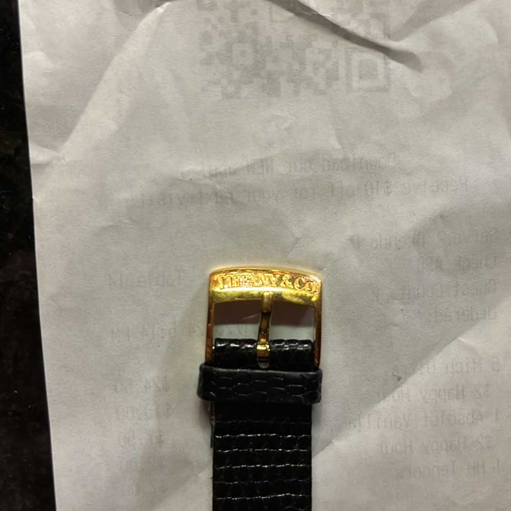 Tiffany & Co Unisex 14k gold watch - Picture 3 of 8